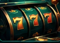Rouleaux de machine à sous alignant trois 7